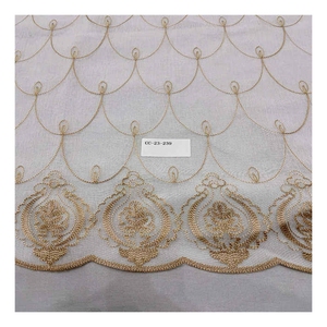 Tela granadina de gasa con patrón bordado, gran oferta, sala de estar para cortinas de diseño de moda, técnicas tejidas utilizadas - Product Image 3