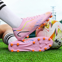 Chaussures de football d'entraînement durables et légères, tige en PU, semelle extérieure en TPU, imperméables, antidérapantes, pour l'automne/l'hiver, chaussures de football d'extérieur