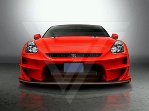 Abflug Ver Bộ Thân FRP Sợi Thủy Tinh Phong Cách 2 Tấm Cản Trước Cho Nissan R35 GTR 2008-2016 - Product Image 2