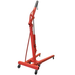 Grue de levage de moteur hydraulique pliable de 1 tonne, grue de chantier robuste pour la réparation automobile, garage, atelier - Product Image 6