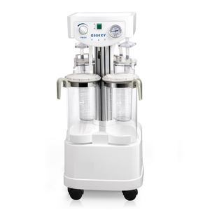 Aspiratore di emergenza <span class=keywords><strong>usato</strong></span> medico vasetto 4000ml 2000ml portatile 80L/min aspiratore elettrico con doppio flacone - Product Image 6