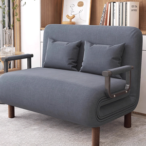 Sofá cama plegable moderno y cómodo de 1 pieza con cama extraíble para alquiler pequeño estilo minimalista - Product Image 1