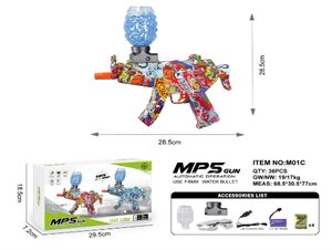 <span class=keywords><strong>Pistola</strong></span> <span class=keywords><strong>de</strong></span> <span class=keywords><strong>Agua</strong></span> Eléctrica <span class=keywords><strong>Nerf</strong></span> MP5 M01C <span class=keywords><strong>de</strong></span> Plástico, Juguete Unisex para Exteriores, Diversión Acuática - Product Image 1