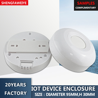 Boîtier de jonction pour appareil électronique IoT SHENGFAWEIYE 95*30mm en ABS, montage au plafond, boîtier en plastique pour maison intelligente, IP54, anti-poussière