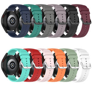 Bracelet en silicone <span class=keywords><strong>sport</strong></span> à dégagement rapide de 20 mm 22 mm <span class=keywords><strong>pour</strong></span> Samsung Galaxy <span class=keywords><strong>Watch</strong></span> Band <span class=keywords><strong>pour</strong></span> Huawei SmartWatch - Product Image 5