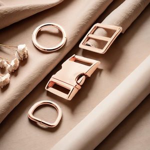 Bytiyar Metal Bukles Sets Pcs Quick Side Release Buckles Tri Glide <b>Clips</b> D O <b>Rings</b> Assorted Sewing Fasteners Kits DIY Accessorie - Product Image 4