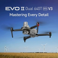Accesorios para Drones Autel EVO II Dual 640T RTK V3 con Imagen Térmica y Posicionamiento a Nivel de Centímetros para Inspección de Energía