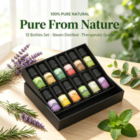 Minyak Esensial Rosemary Lavender Jasmine Aroma SPA Relaksasi Alami 100% Murni 10ml Set Minyak Esensial