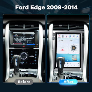 Pour Ford Edge 2009-2014, écran de lecteur DVD radio 12,1 pouces, Snapdragon665, grand écran tactile, <span class=keywords><strong>kit</strong></span> <span class=keywords><strong>Bluetooth</strong></span> Canbus, usine - Product Image 2