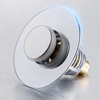 Filtro de desagüe de fregadero emergente Universal mejorado de diseño moderno Tapón de baño de acero inoxidable con tapón de fregadero y colador