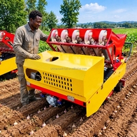 Semoir à ail haute performance pour tracteur – Équipement de plantation d'ail de précision monté sur tracteur