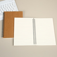 Cahier en papier recyclé fantaisie personnalisé de haute qualité A5 taille Journal à spirale carnet de croquis pour dessin et peinture crayon-friendly