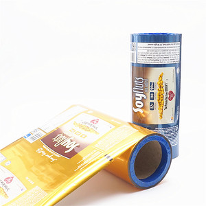 Stampa personalizzata foglio di plastica PET/PE termosaldamento flessibile <span class=keywords><strong>materiale</strong></span> per <span class=keywords><strong>imballaggio</strong></span> alimentare rotolo Stock Film - Product Image 4