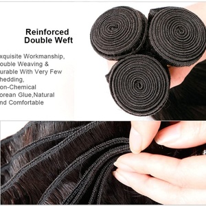 FH Hair Weaves Bundles Peruano Brasileño 26 pulgadas Suelto Onda profunda Sin procesar Virgin Paquetes de cabello humano - Product Image 2