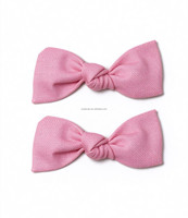 Épingles à cheveux en tissu pour enfants, pinces à cheveux pour enfants, accessoires de cheveux doux pour bébés filles
