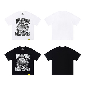 T-shirt Streetwear Designer Personalizzata 2026 all'ingrosso con stampa 3D, vestibilità ampia, in cotone assorbente, con stampa 'That's AWFUL LOT' - Product Image 4