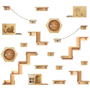 Furnitur kucing Modern pasang dinding, sarang kucing swakriya untuk memanjat - Product Image 1