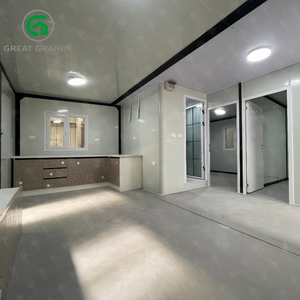 Nhà <span class=keywords><strong>CONTAINER</strong></span> nhỏ sang trọng di động sẵn sàng nhà prefab di động với hiệu ứng cách nhiệt tốt - Product Image 5