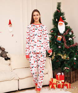 Pijamas Navideños 2026, Conjunto de Ropa de Dormir de Manga Larga para el Hogar, Pijamas Navideños para la Familia - Product Image 4