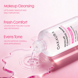 <span class=keywords><strong>Eau</strong></span> <span class=keywords><strong>Micellaire</strong></span> Démaquillante Marque Blanche 400ml – Nettoyant Visage Doux et Non Chimique pour Peaux Sensibles – Nettoyage en Profondeur - Product Image 3