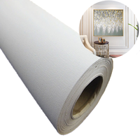 Rouleau vierge de toile de coton Offre Spéciale Spray de peinture à l'eau Peintures décoratives et peintures de fond rouleau de toile pour l'impression
