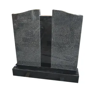 Join-granito de color gris y negro para diseño tradicional de piedra grave de estilo australiano
