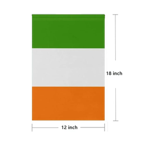 Bandera de Jardín de Irlanda 12x18, Banderas Pequeñas de Jardín Irlandesas para Patio, Terraza, Porche, Día de la Independencia, Festival Patriótico - Product Image 3