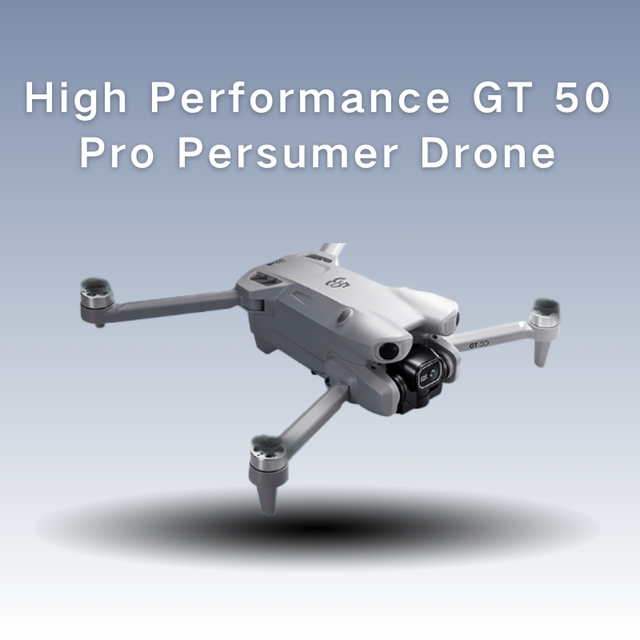 Professional GT50 PRO Drone with 4K Camera Remote Control Plastic Body Brushless Motor & Foldable Design