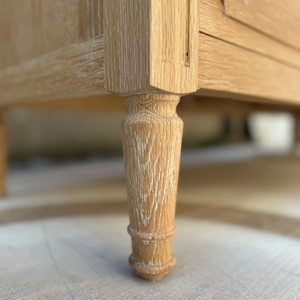 HL396 Coiffeuses à la française Meubles de chambre à coucher Vitrine en bois de chêne massif Armoires de <span class=keywords><strong>buffet</strong></span> Commode - Product Image 5