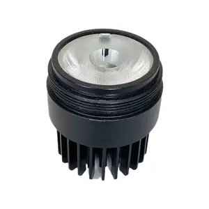 High Pressure Casting Circular Copper Profile Radial LED Radiator Aluminum Heat Sink Bar