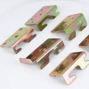 YHX-H196 Furniture Hinge Iron 4 Hole Surface Mount Antirust <b>Bunk</b> <b>Bed</b> Hooks Pine <b>Wood</b> <b>Solid</b> <b>Wood</b> Furniture Industrial Design - Product Image 1