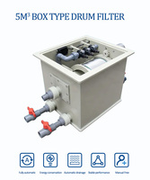 Filtre à tambour automatique AMBOHR 30m3 PM-pour système de filtre d'aquaculture Koi Pond
