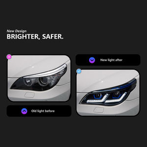 Bestseller de fábrica LED faro delantero impermeable actualización LED faro montaje para <span class=keywords><strong>BMW</strong></span> 5 Series E60 03-10 <span class=keywords><strong>523i</strong></span> 530i - Product Image 2