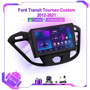 Màn hình đa phương tiện ô tô 9 inch 2 Din 4G Carplay dành cho Ford Transit Tourneo Custom 2012-2021, tích hợp <span class=keywords><strong>Android</strong></span>, Wifi, <span class=keywords><strong>GPS</strong></span>, dẫn đường - Product Image 2