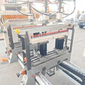 Machine à aléser à quatre têtes multi-broches pour le travail du bois avec moteur principal et composants PLC - Product Image 2