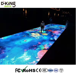 Écran de sol LED interactif intelligent pour intérieur et extérieur, pour discothèque, DJ, club de nuit, sol de danse magnétique LED, Shenzhen Technology - Product Image 3