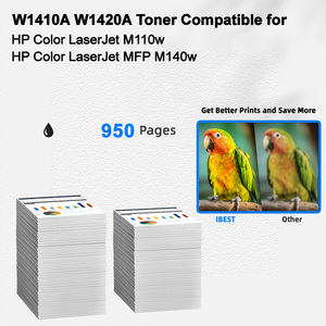 Cartucho de Tóner Compatible con <span class=keywords><strong>HP</strong></span> W1410A 141A <span class=keywords><strong>W1420A</strong></span> 142A para <span class=keywords><strong>HP</strong></span> Color LaserJet M110w LaserJet MFP M140w - Product Image 2