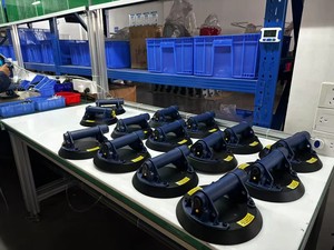 Ventouses électriques Easytech pour <span class=keywords><strong>table</strong></span> en verre coussinets de ventouse de bureau haute puissance d'aspiration éponge en caoutchouc Silicone Anti Collision - Product Image 3