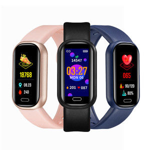 Montre intelligente Fitness Musique Bracelet sportif SmartWatch <span class=keywords><strong>Mi</strong></span> <span class=keywords><strong>Band</strong></span> 6 Relogio Inteligente Montre intelligente étanche Y16 - Product Image 1
