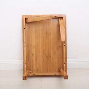 Bamboo Coffee <b>Table</b> 60x60cm Low Height Japanese Style Tatami <b>Table</b> For <b>Small</b> Homes - Product Image 4