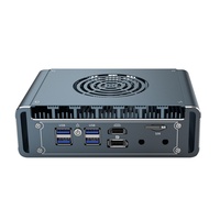 Routeur pare-feu In-tel N150 de 12e génération en aluminium avec ventilateur 4x I226 2.5G LAN N6210 N5105 J6412 PfSense PVE Mini PC pare-feu informatique
