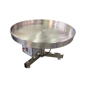 Beiheng Yeni 304 Paslanmaz Çelik Otomatik Döner Tabla Ayarlanabilir Hızlı Ürün Toplama Paketleme Gıda CE Sertifikalı ISO9001 - Product Image 2