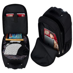 Mochila con Ruedas de Gran Capacidad, para la Escuela, Negocios, Viajes, Computadora, Equipaje de Mano con Ruedas Giratorias - Product Image 3