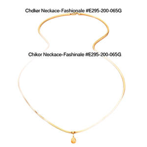 สร้อยคอโชคเกอร์-ทันสมัย # E295-200-065G - Product Image 2