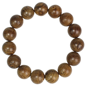 Chicken Wing Wood <b>Bracelet</b> 15mm Hand Polished Natural Unisex Everyday Wear Cultural Collectible Jewelry - Product Image 5