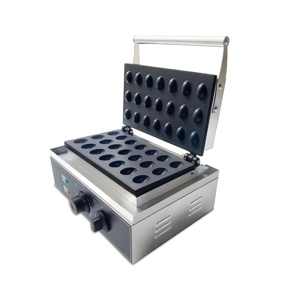 Gaufrier Électrique Commercial 220V/110V à 21 Trous, 1550W, pour Gaufres Croustillantes en Forme de Gousse de Châtaigne, Neuf, Cuiseur à Pain - Product Image 4