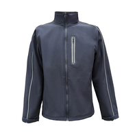 Ropa de Trabajo Unisex Resistente al Viento, Softshell, Poliéster Elástico con Membrana TPU, Diseño sin Costuras y Estampado por Transferencia de Calor