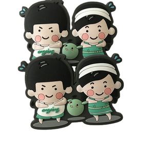 Autocollant magnétique 3D de dessin animé souvenir pour réfrigérateur, aimant de réfrigérateur personnalisé - Product Image 1