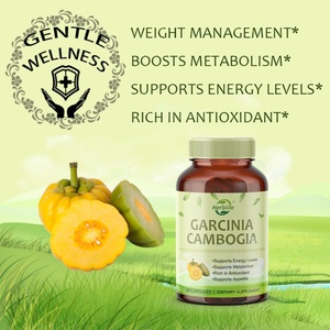 Suplemento Herbal de Garcinia Cambogia, Control de Peso, Acelera el Metabolismo, Suplemento para la Salud, Vegano, Sin OMG, Sin Gluten, OEM ODM - Product Image 3