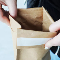Enveloppe postale écologique en papier rembourré Emballage kraft en nid d'abeille Sac postal express